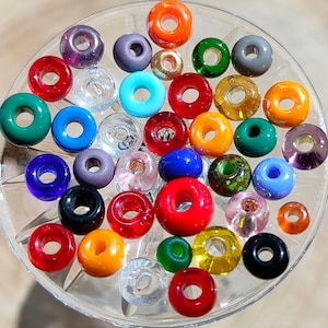 20/40g Czech Glass Seed Beads, 3-7mm Mix seed beads, Multicolor rocailles beads, Jewelry Making Beads, Czech glass Rocailles
