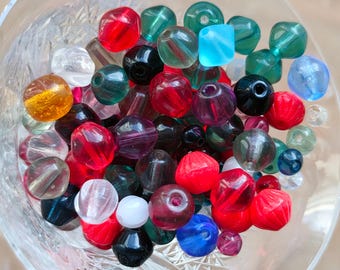 Colorful Czech Glass Bead Mix, Craft Beads For Jewelry Making 3-6mm