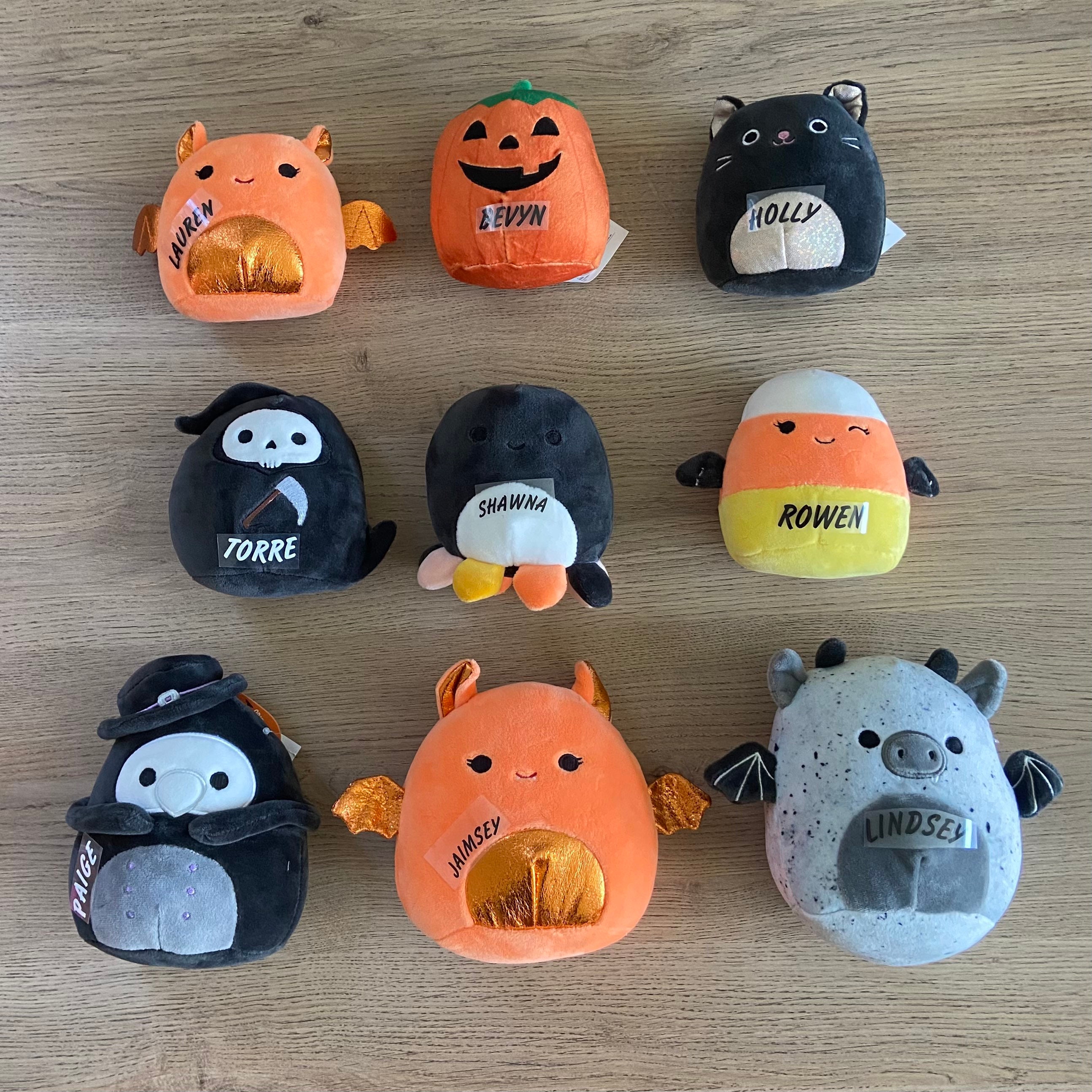 Halloween Squishmallows 2025 Mcdonalds Bobbi Bethina