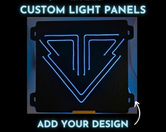 CUSTOM Light Panel for Backpack, Clear Bag | Unique Concert & Festival Neon Accessory | Kpop Music Gift, Bias Group, Kcon | LUMENITE