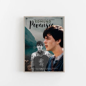 Edmund Pevensie, The Chronicles of Narnia, Wall Art, PRINTABLE Poster