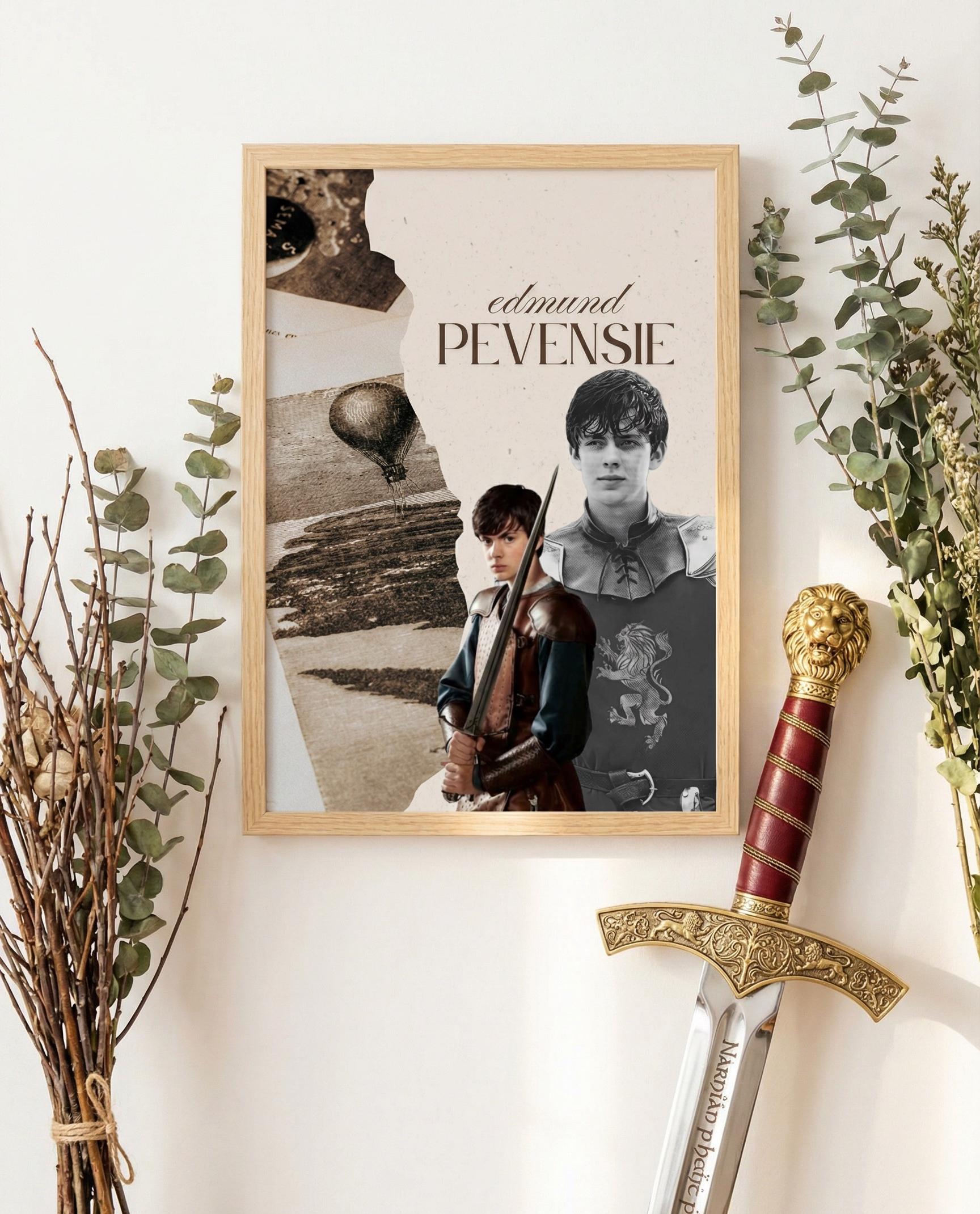 Edmund Pevensie POSTER, Wall Art, the Chronicles of Narnia Printable QUOTE  - Etsy New Zealand, image size:1728x2141