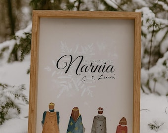 Le cronache di Narnia, POSTER, Arte murale, STAMPABILE