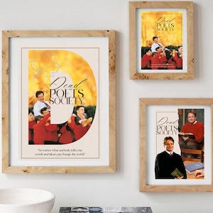 Dead Poets Society POSTER, Wall ART, Robin Williams, Quote POSTER