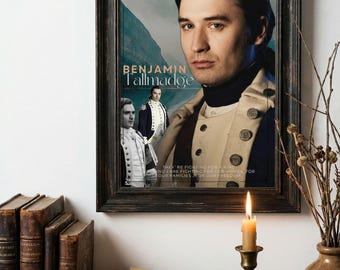 Benjamin Tallmadge, TURN Washingtons Spies, POSTER, Arte murale, Poster con citazioni iconiche, Articolo digitale