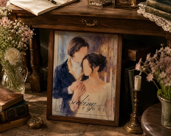 Seeking Persephone, Wall Art, Adam and Persephone, Digital Poster
