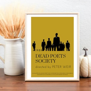 Dead Poets Society, Movie Wall Art, Iconic Quotes Poster