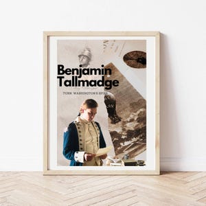Benjamin Tallmadge, Arte mural, Póster digital, Turn: Los espías de Washington