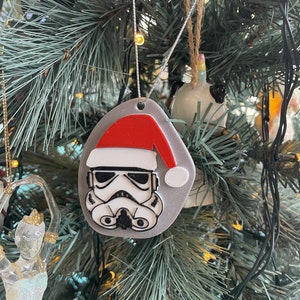Stormtrooper Santa Christmas Ornament