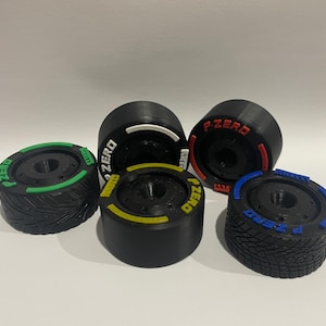 Formula 1 Tyre Fridge Magnets