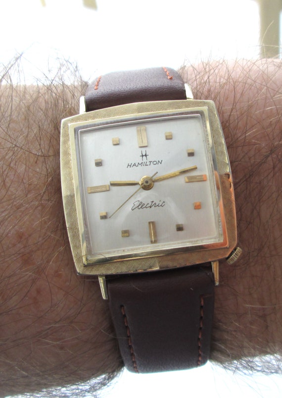 Vintage Hamilton Electric Centaur Wristwatch w/ C… - image 1