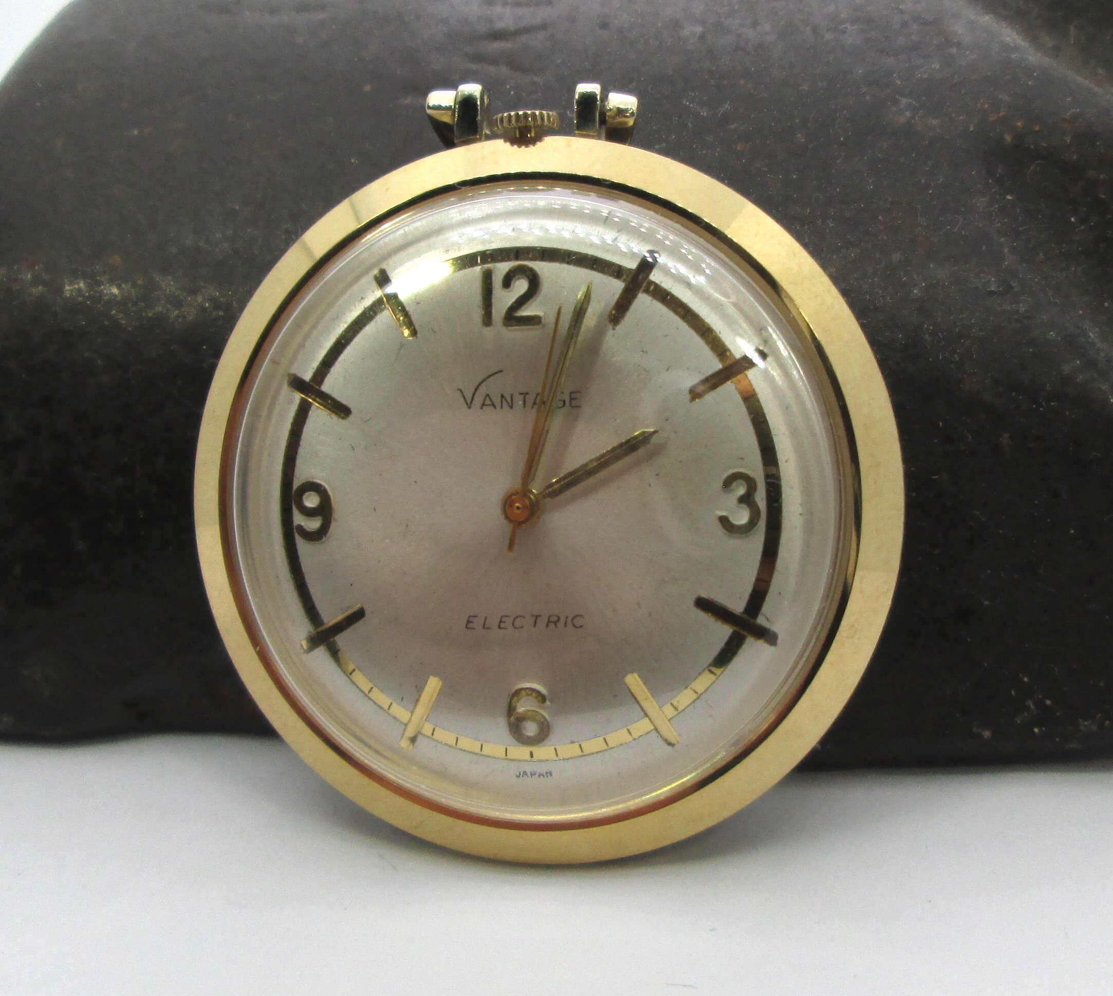 Rare Vintage Vantage (by Hamilton) Electric Pocket Watch