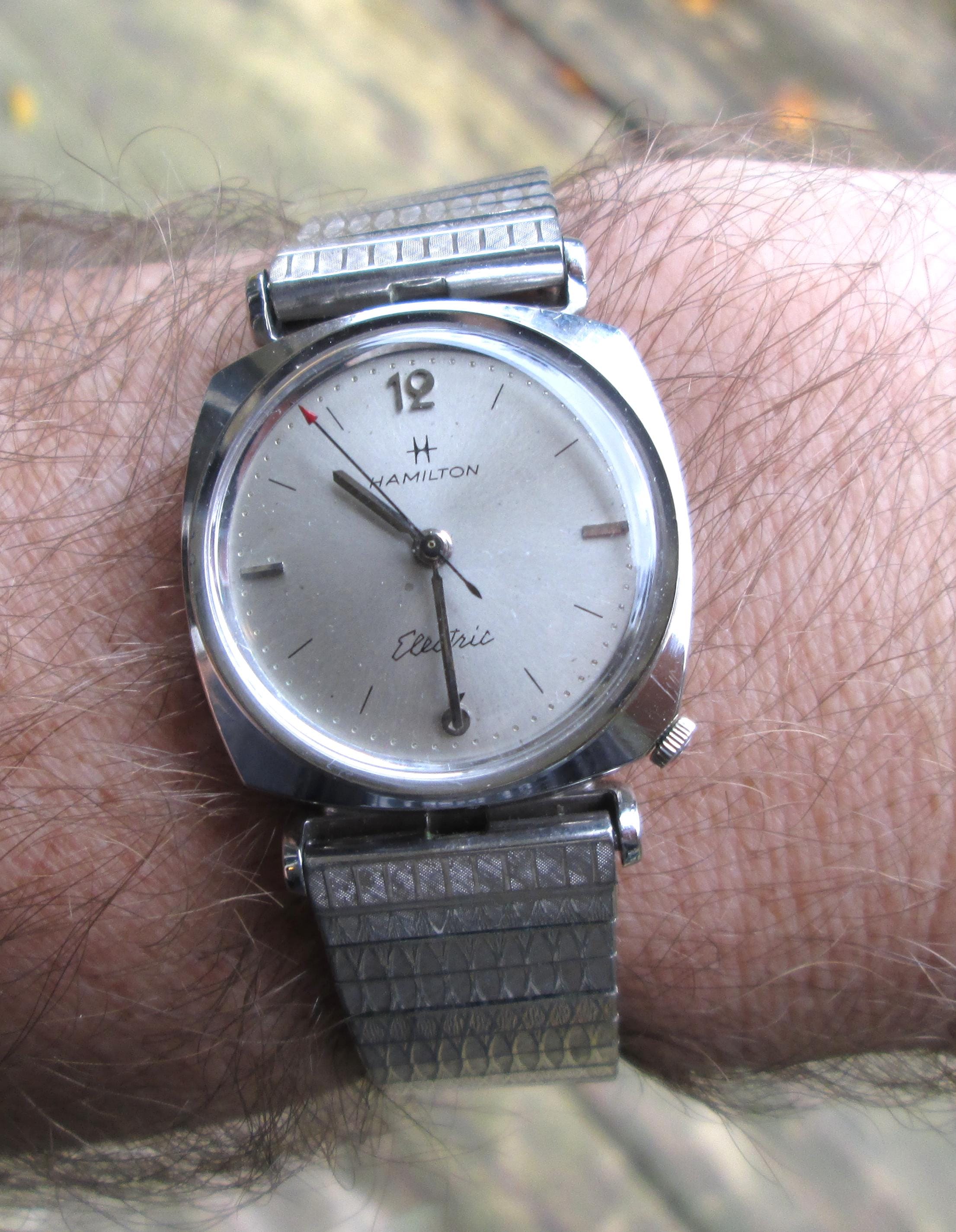 Hamilton electric watch vintage - Etsy 日本
