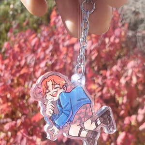 APH Hetalia Italia Glitter Epoxy Acrylic Charm