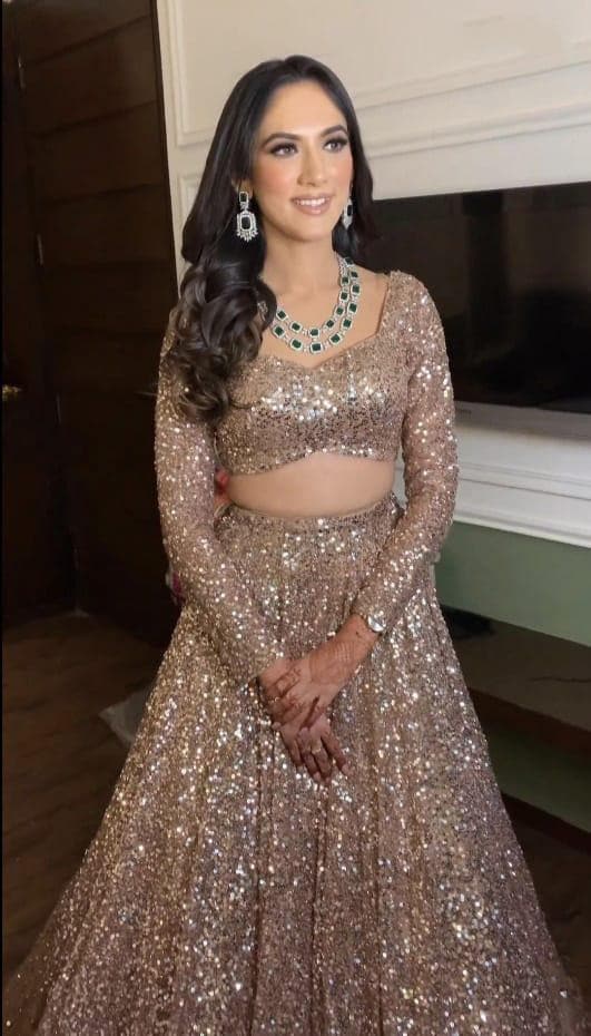 New Launching 6 color Beautiful Lehenga with Stitched Blouse with Dupatta For upcoming party's and wedding or event S7