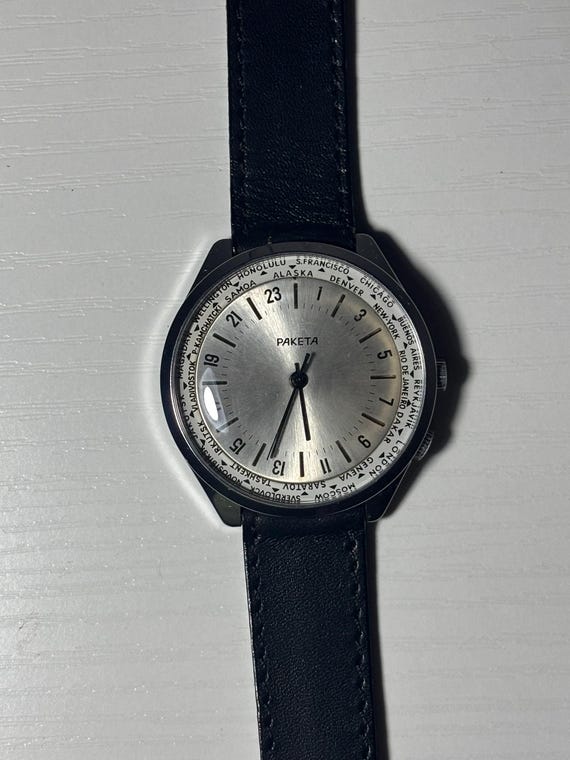 高級感 24 hours watch raketa - Gem アナログ（手巻き）