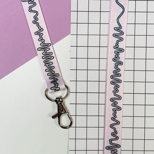 Cordón de frecuencia - Neuroimagen, EEG, Oscilaciones, Frecuencias, Física - Regalo para Científico, Regalo para La Ciencia, Regalo para Físico, Psicólogo