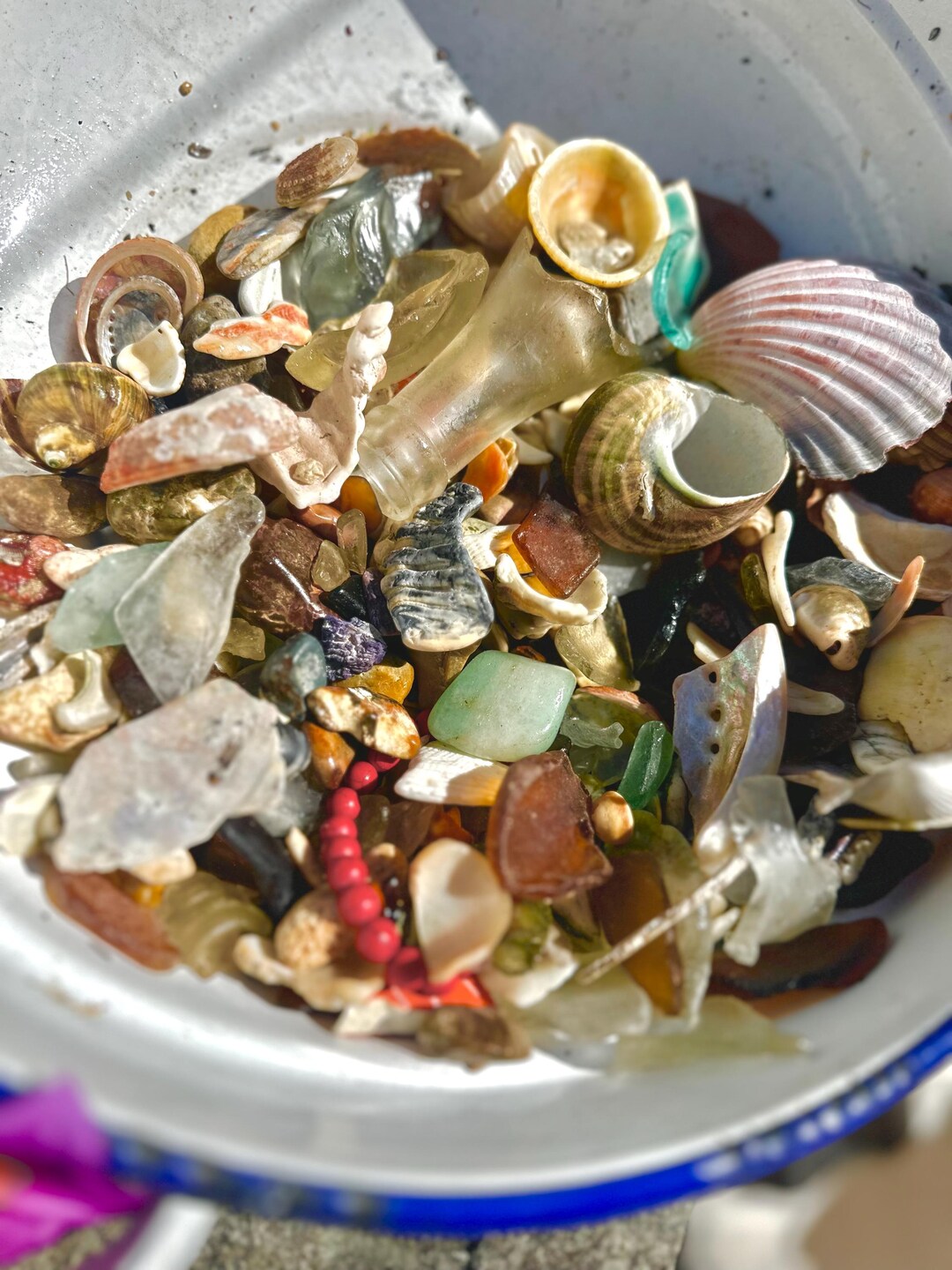 Australian Sea Shell & Glass Confetti Mix: Beachcombing Finds (2kgs) - Etsy