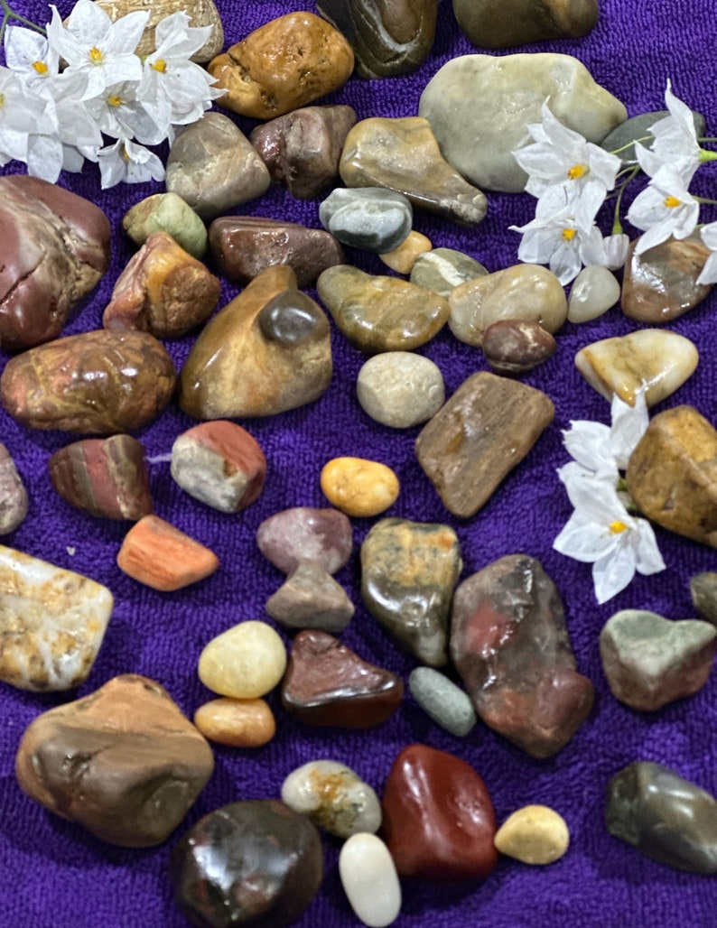 Raw Australian Ocean Tumbled Rocks / Stones Naturally Beach Combed ...