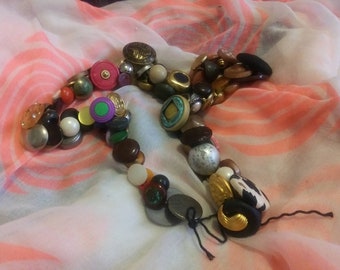 Vintage "Mini" Button Charm String