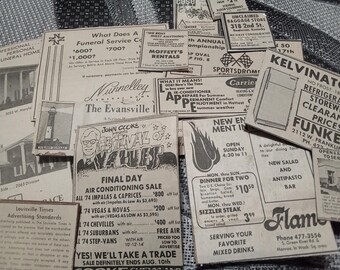 Lot of  Retail Store & Mom and Pop Shop Advertising Pieces