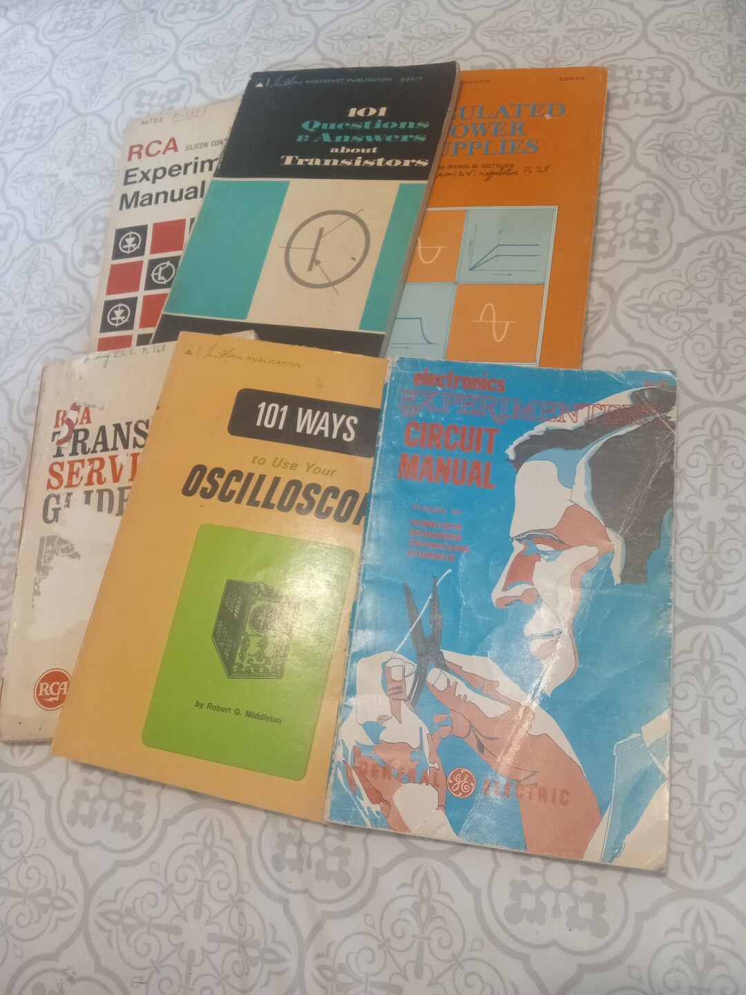 10 Vintage Book Set on Transistors and Other Electronical Books Etsy