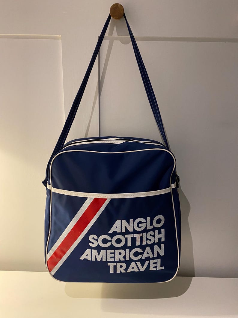 Flight Bag. Anglo Scottish, American travel. Lovely condition.