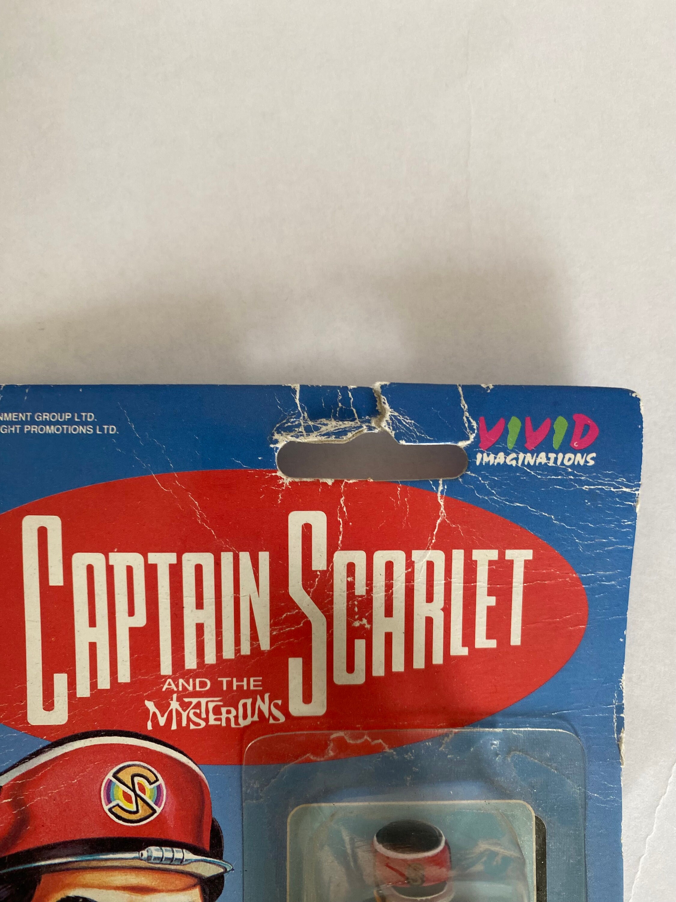Captain Scarlet Action Figure Etsy