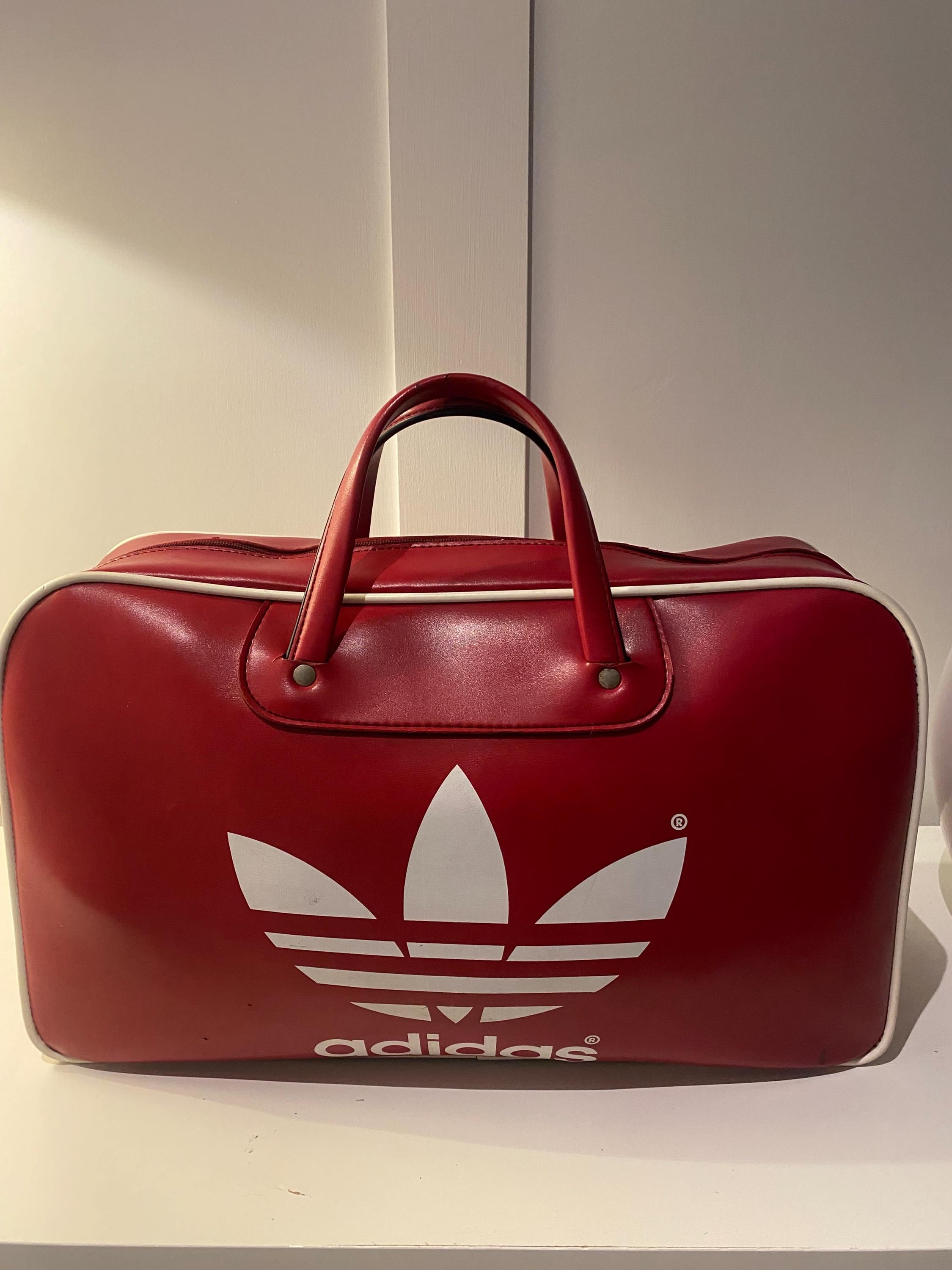 Adidas Bag, Vintage 1970's. Manufactured by Peter Black. Finished