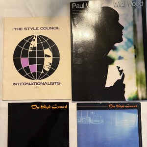 Paul Weller et The Style Council Bundle of Tour Program , partitions et disques .