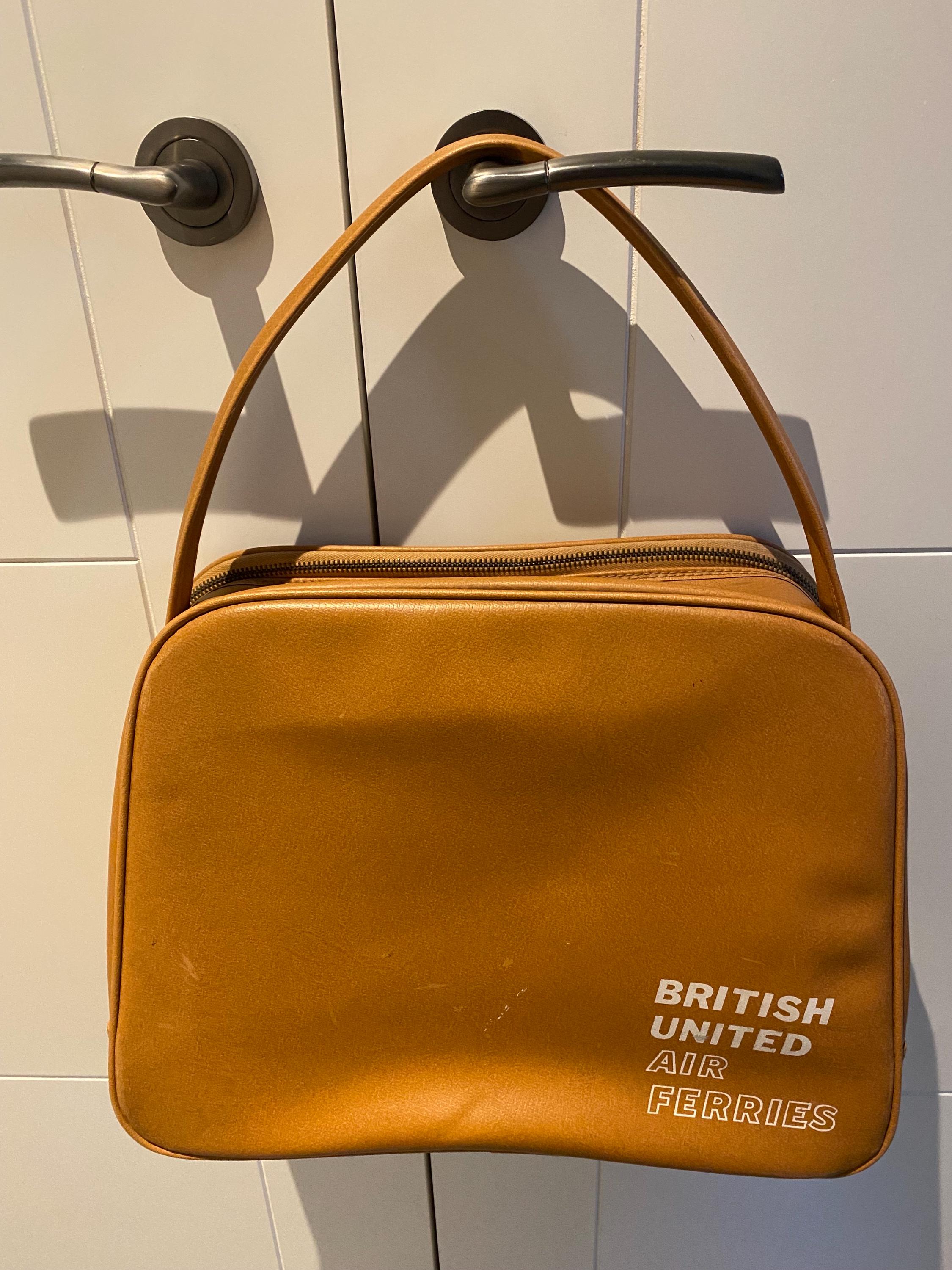 60年代 ヴィンテージ エアラインバッグ 「UTA」 60年代 ヴィンテージ