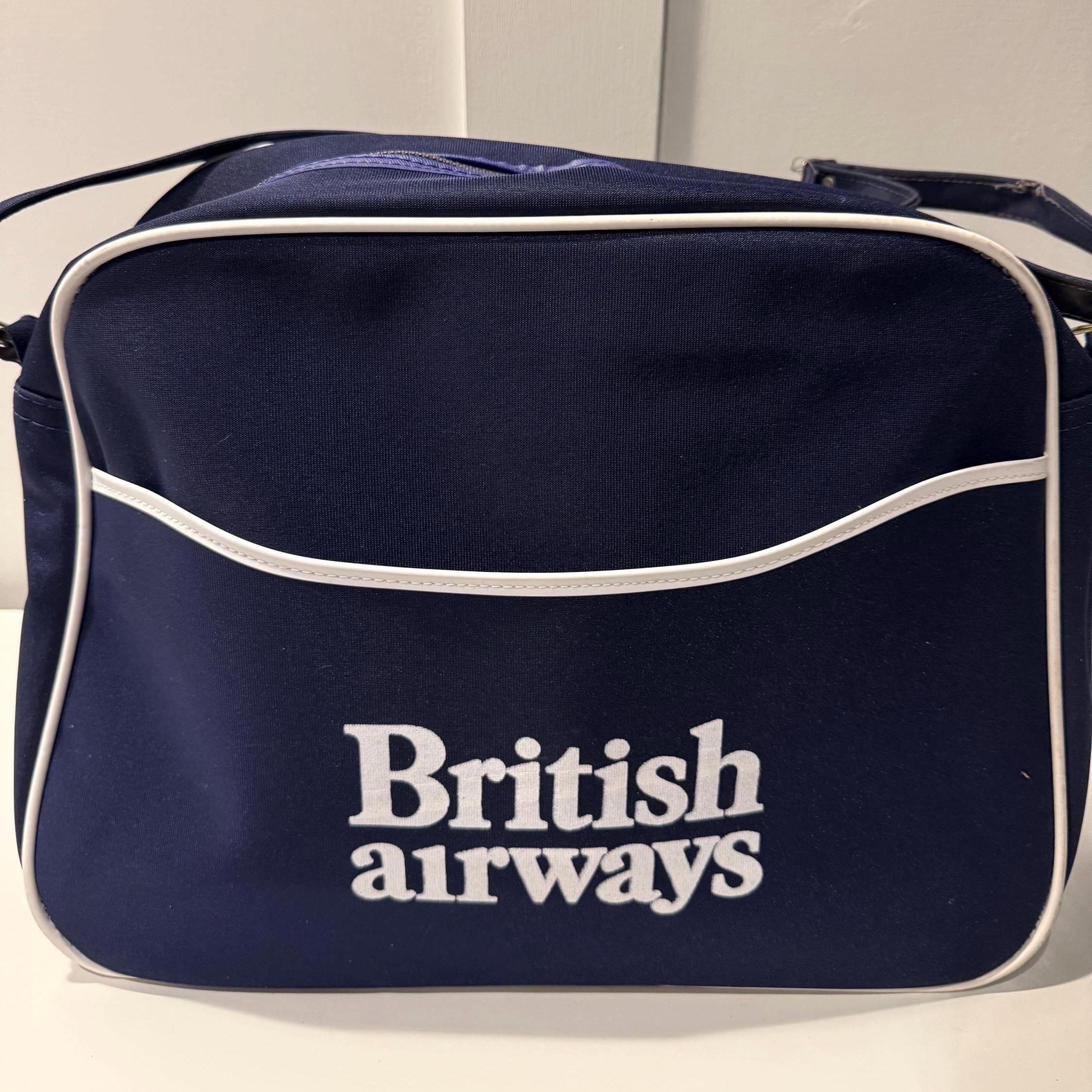 Vintage British Airways Flight Bag - Etsy UK