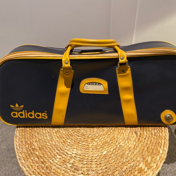 Sac de sport Adidas vintage fabriqué par Peter Black dans les années 70