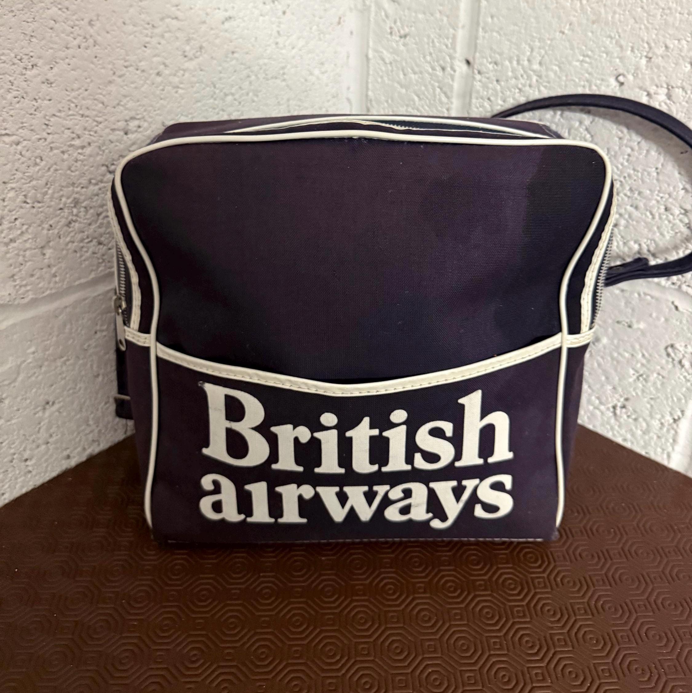 Vintage British Airways Flight Bag - Etsy UK