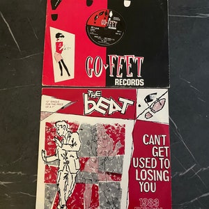 The Beat 12” Single bundle . Can’t Get Used to Loosing You 1983 remix Version / Hands off… She’s Mine