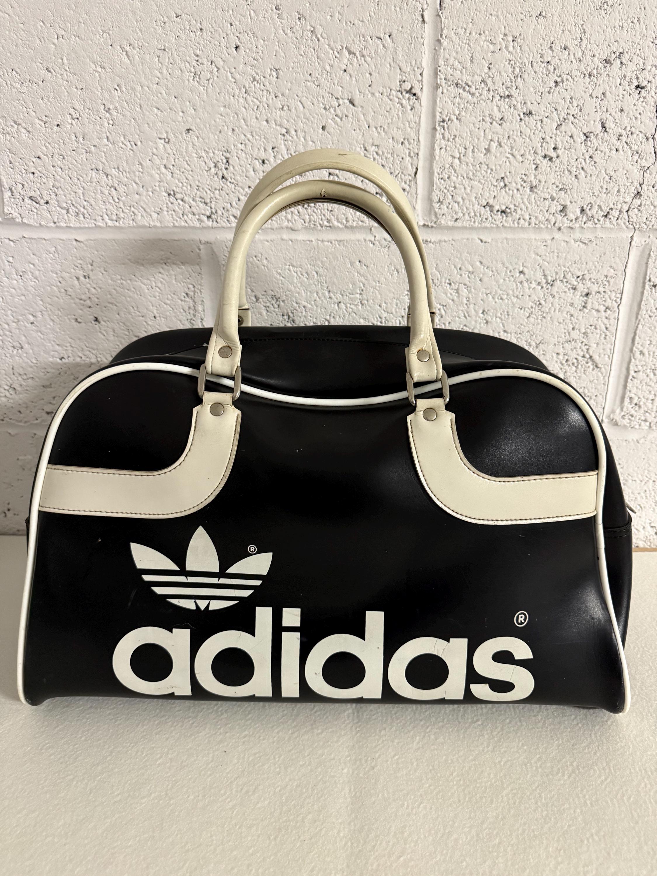 超美品 80年代 アディダス ADIDAS PETER BLACK BAG】 Yahoo