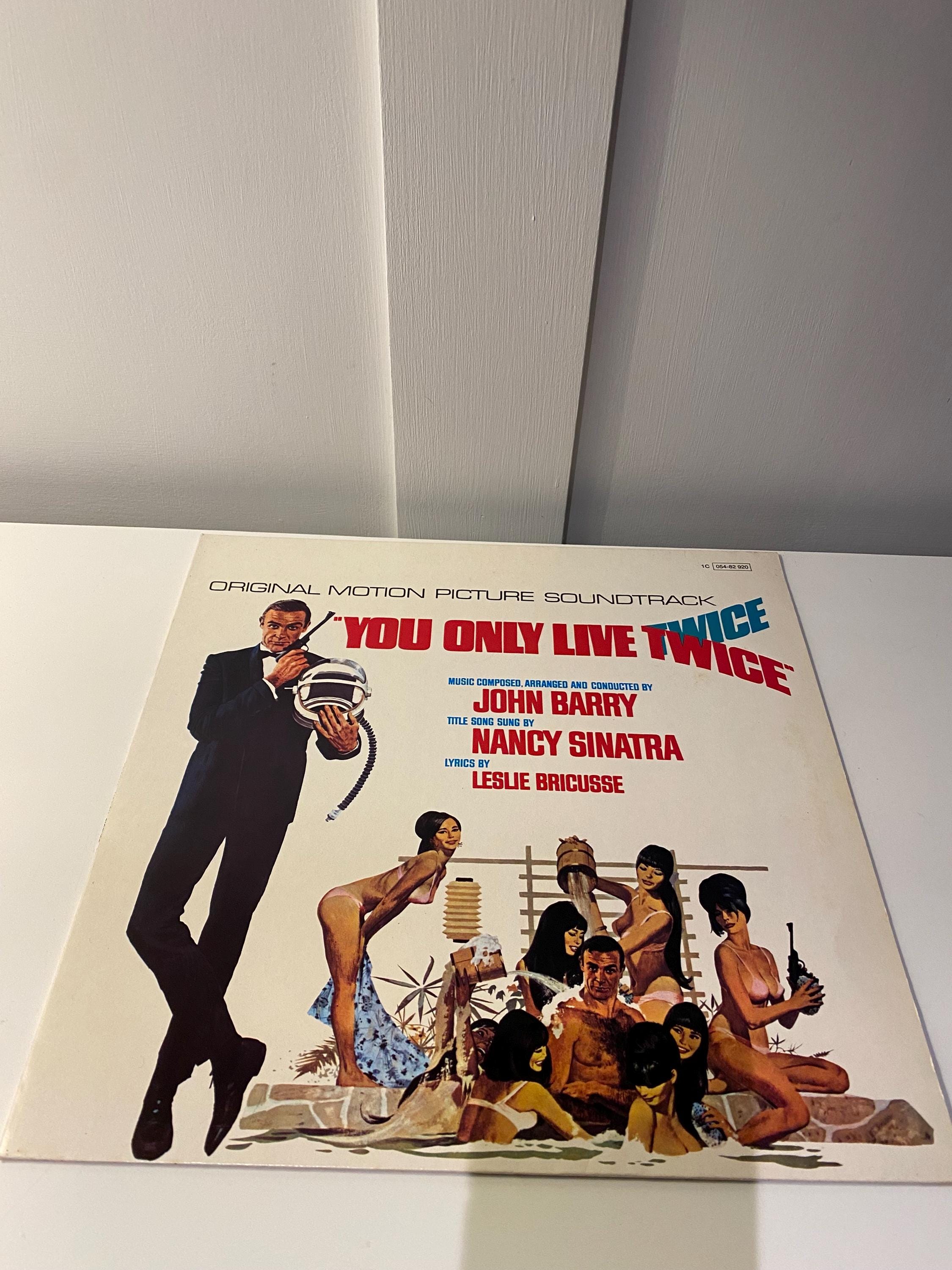 James Bond You Only Live Twice Vinyl Soundtrack Album. 1981