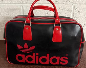 1980s Vintage Adidas Red Sports Bag - Etsy