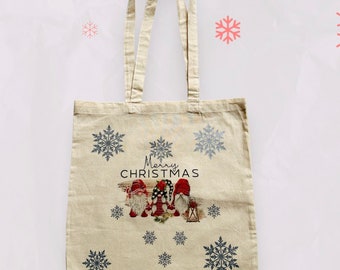 Merry Christmas tote bag