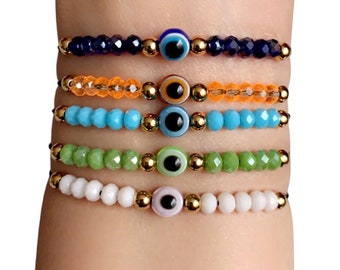 Trendy Evil Eye armband