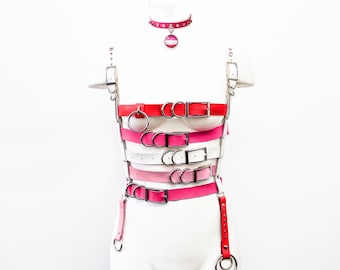 Lesbian Pride Harness Gift Set