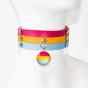 Pansexual Pride Choker