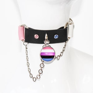 Genderfluid Pride Choker