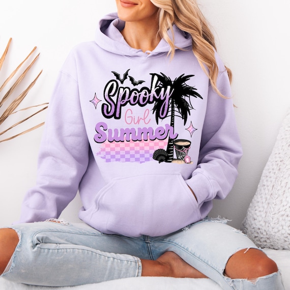 Spooky Girl Summer Png Spooky Summer Sublimation Palm Tree Png Summer Halloween Png Summerween Funny Summer Png Beach Png Spooky Bats Png