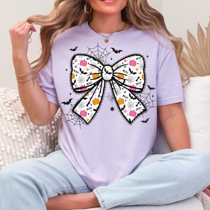 Lace Halloween Bow Png Pink Halloween Spooky Coquette Bow Png Preppy Halloween Digital Pumpkin Bow Png Cute Spooky Bow Design Lace Halloween