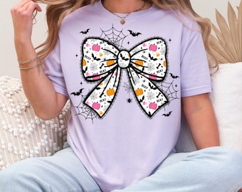 Lace Halloween Bow Png Pink Halloween Spooky Coquette Bow Png Preppy Halloween Digital Pumpkin Bow Png Cute Spooky Bow Design Lace Halloween