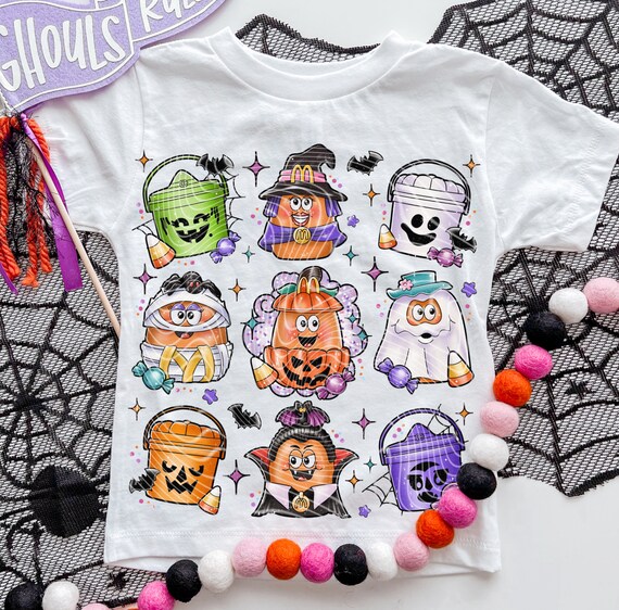 Vintage Spooky Chicken Nugget Halloween Shirt Retro Halloween Tee, 90s Toy Inspired Shirt, Funny Halloween Costume Shirt Unisex Fall T-Shirt