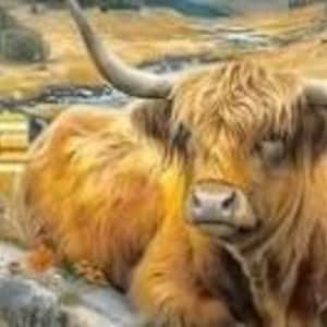 Vaca con diferentes animales muy linda en calcomanía para tarjeta de débito, diseño elegante para tarjeta de crédito, calcomanía para envolver tarjetas, relleno de medias, idea genial para regalo