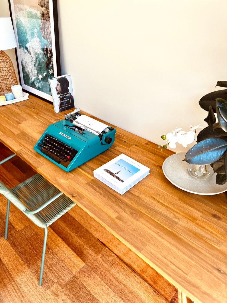 Long Industrial Table Desk 2.2m for Office / Study / Bar RRP 745 Delivery in Metro Melbourne, VIC only or Pick in Blackburn image 4