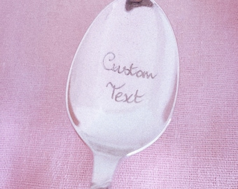Personalised Hand-Engraved Spoon